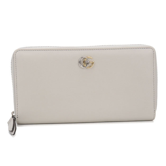 GUCCI【グッチ】 790057 ジップアラウンドウォレット GGマーモント 長財布ラウンドファスナー レザー レディース