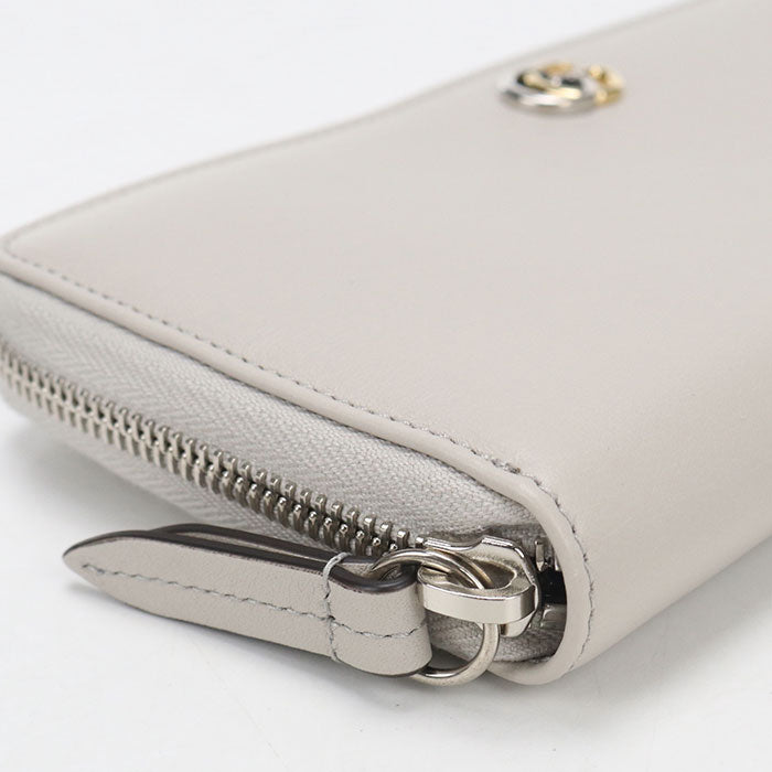 GUCCI【グッチ】 790057 ジップアラウンドウォレット GGマーモント 長財布ラウンドファスナー レザー レディース