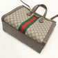 GUCCI【グッチ】 524537 2WAY オフィディア トートバッグ GGスプリーム/レザー レディース