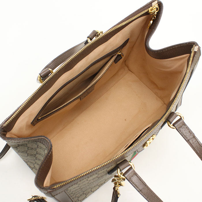 GUCCI【グッチ】 524537 2WAY オフィディア トートバッグ GGスプリーム/レザー レディース