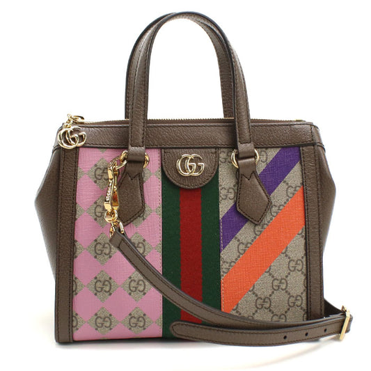 GUCCI 547551 2WAY オフィディア ハンドバッグ PVC/レザー レディース