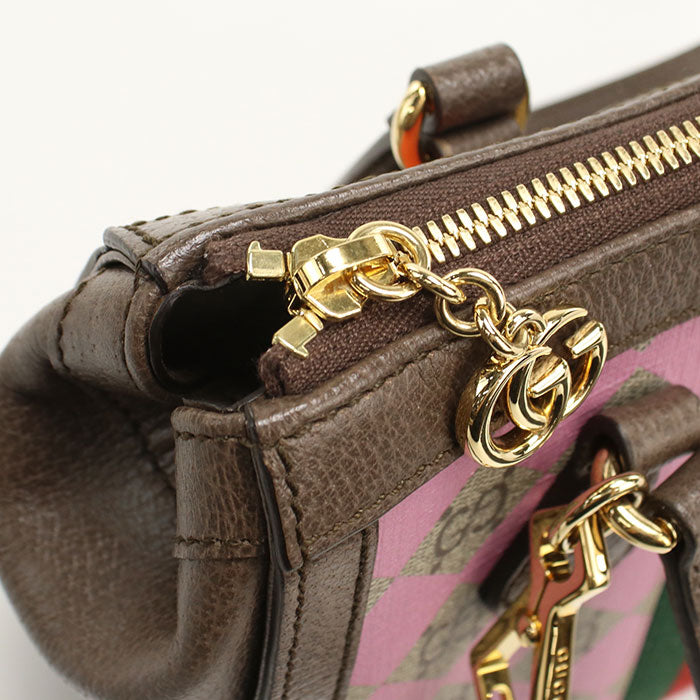 GUCCI【グッチ】 547551 2WAY オフィディア ハンドバッグ PVC/レザー レディース
