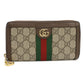 GUCCI【グッチ】 523154 ジップアラウンドウォレット オフィディア 長財布ラウンドファスナー PVC レディース