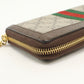 GUCCI【グッチ】 523154 ジップアラウンドウォレット オフィディア 長財布ラウンドファスナー PVC レディース