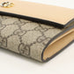 GUCCI【グッチ】 795627 ダブルG 長財布二折 PVC/レザー レディース