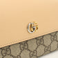 GUCCI【グッチ】 795627 ダブルG 長財布二折 PVC/レザー レディース