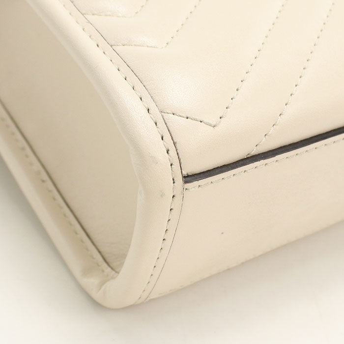 GUCCI【グッチ】 696123 2WAY GGマーモント ハンドバッグ レザー レディース