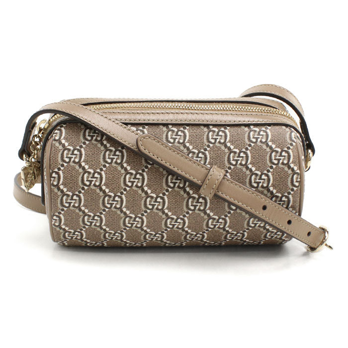 GUCCI【グッチ】 796231 GGシャドウ 斜め掛け ショルダーバッグ PVC/レザー レディース