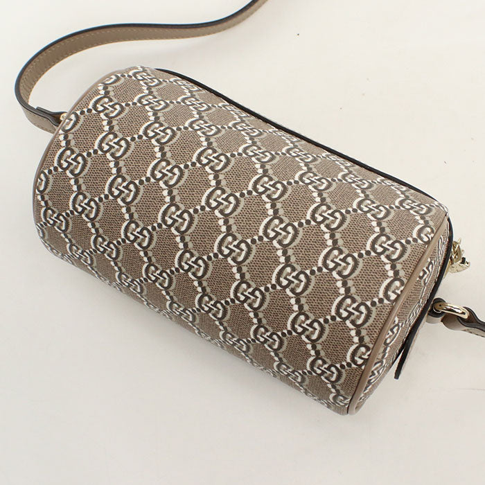 GUCCI【グッチ】 796231 GGシャドウ 斜め掛け ショルダーバッグ PVC/レザー レディース