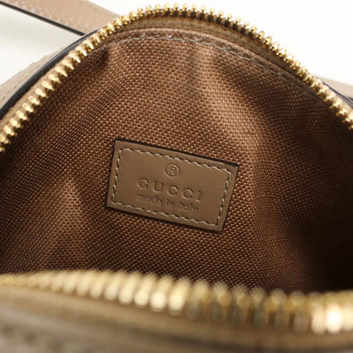 GUCCI【グッチ】 796231 GGシャドウ 斜め掛け ショルダーバッグ PVC/レザー レディース