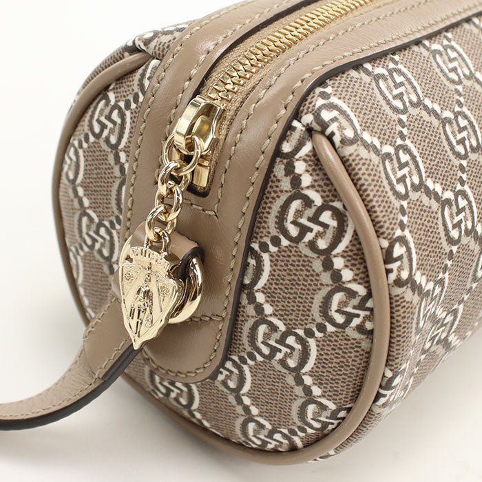 GUCCI【グッチ】 796231 GGシャドウ 斜め掛け ショルダーバッグ PVC/レザー レディース