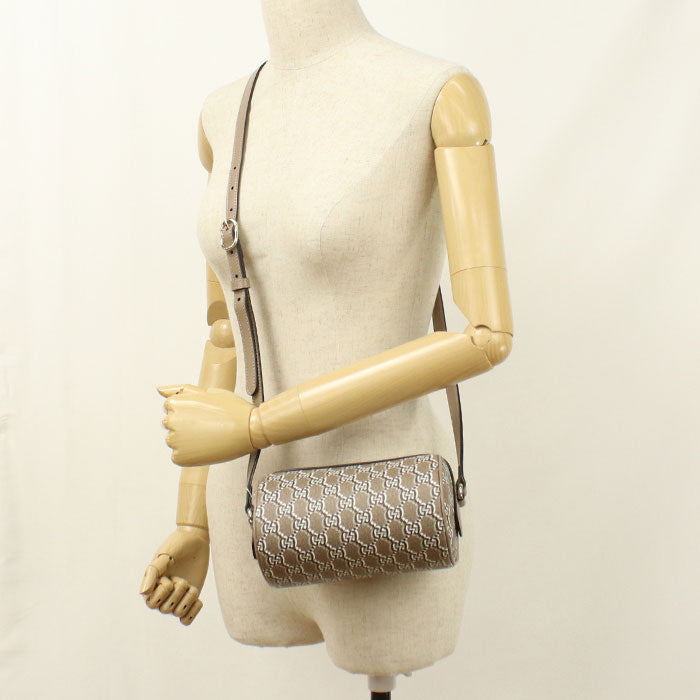 GUCCI【グッチ】 796231 GGシャドウ 斜め掛け ショルダーバッグ PVC/レザー レディース