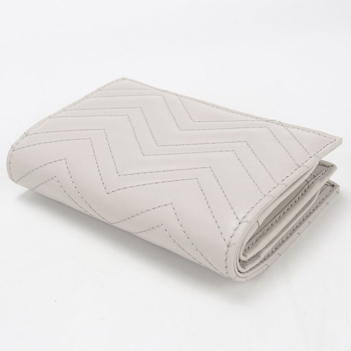 GUCCI【グッチ】 781583 カードケースウォレット ダブルG 二つ折り財布 レザー レディース