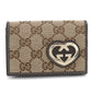 GUCCI【グッチ】 245730 GGキャンバス 名刺入れ キャンバス レディース