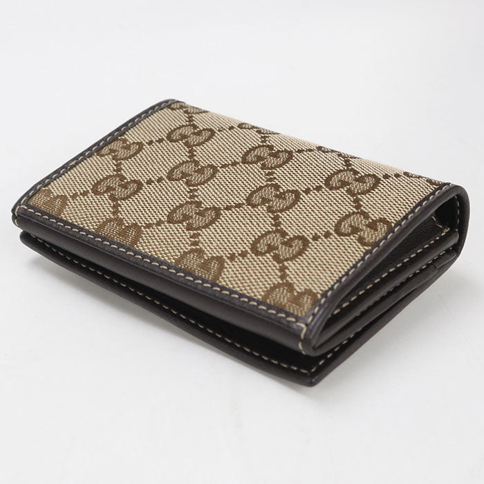 GUCCI【グッチ】 245730 GGキャンバス 名刺入れ キャンバス レディース