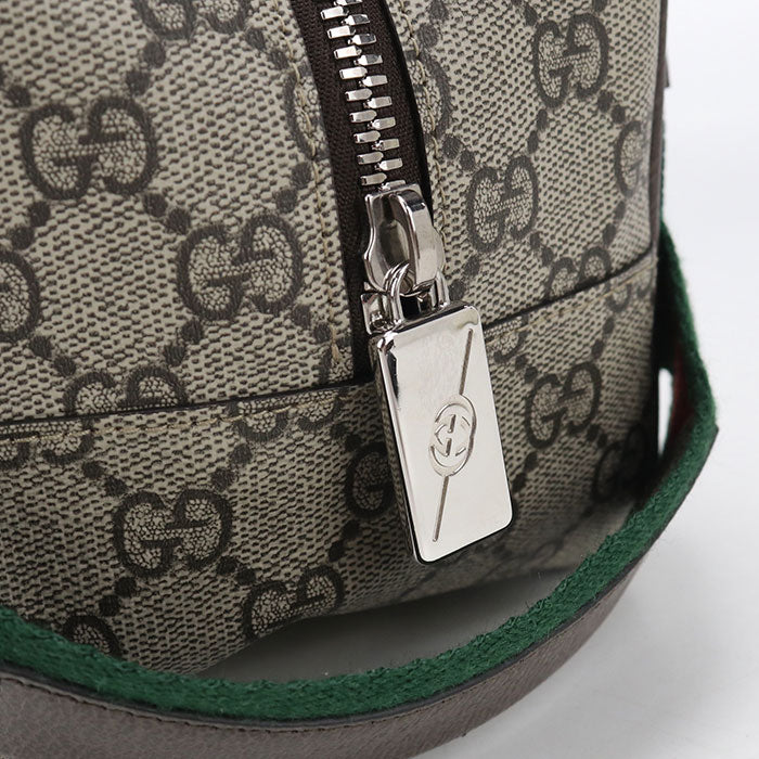 GUCCI【グッチ】 856041 ミディアム GG コスメティックケース GGスプリーム クラッチバッグ PVC メンズ