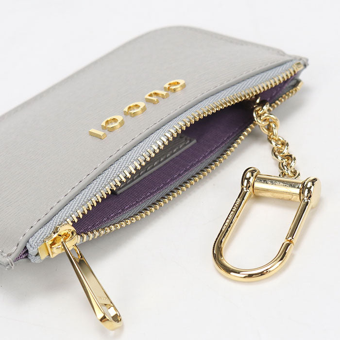 GUCCI【グッチ】 790102 ジップ キーケース グッチ スクリプト 小銭入れ レザー レディース