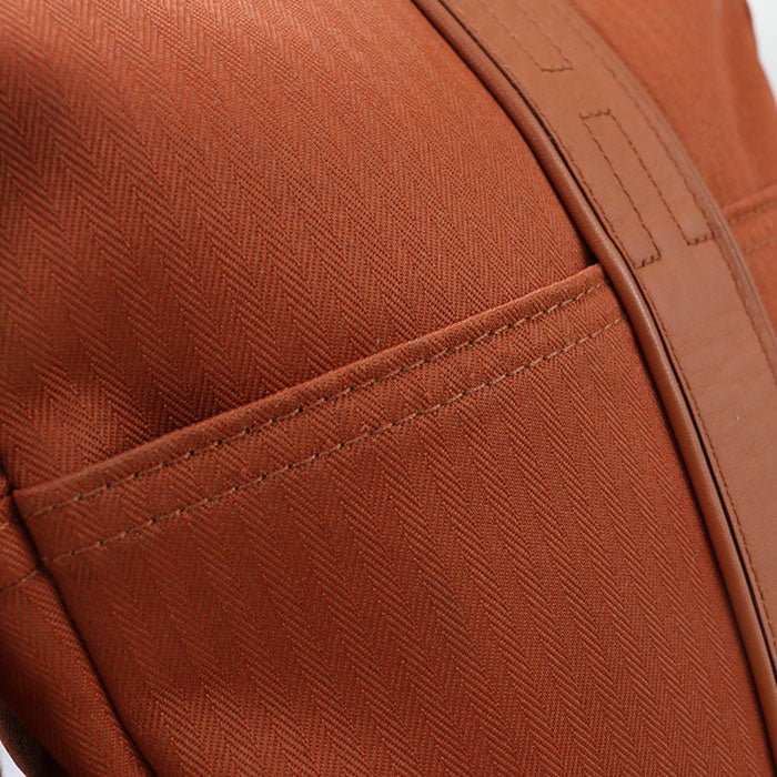 HERMES Acapulco Bandouliere MM Toile Chevron Shoulder Bag/Messenger Bag - Orange