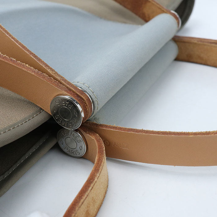 Hermès カバックエラン PM トワルオフィシェ トートバッグ ショルダーバッグ - カーキ