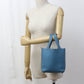 HERMES Picotin Lock PM Taurillon Clemence Leather Handbag - Blue
