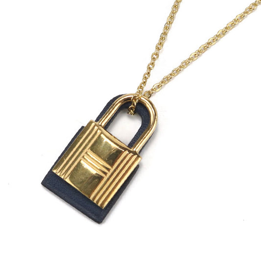 Hermès O'Kelly PM Swift Leather Necklace - Metal