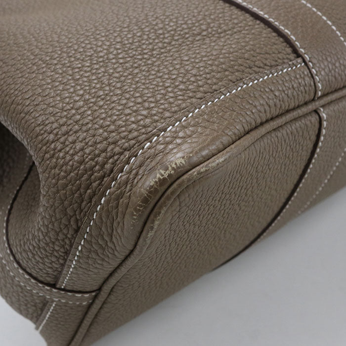 HERMES Garden Party PM Negonda Tote Bag - Grey