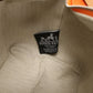 HERMES BRIDE A Black PM Cotton Canvas Pouch - Orange