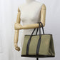 HERMES Garden Party PM Toile Officier Tote Bag - Khaki