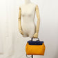 HERMES Airbag Zip PM Toile Officier Tote/Shoulder Bag - Yellow