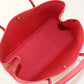 HERMES Garden Party PM Toile Officier Tote Bag - Red