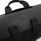HERMES Valparaiso MM Toile Chevron Handbag - Black