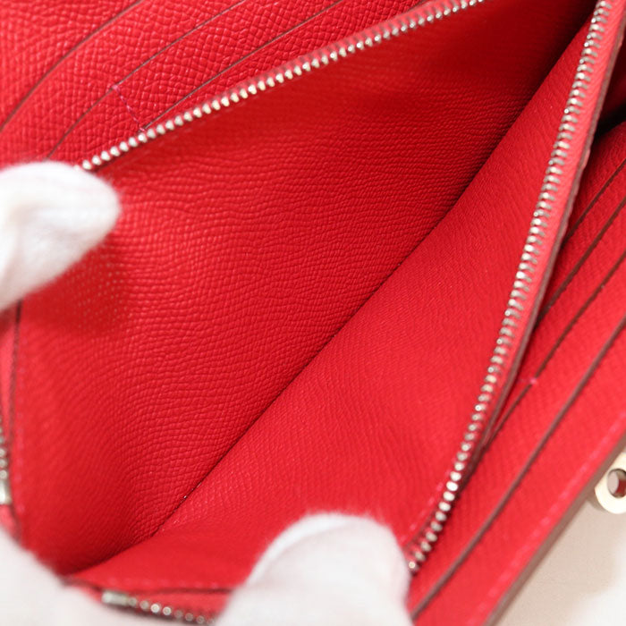 Hermès Kelly Wallet, Epson Long Wallet - Red