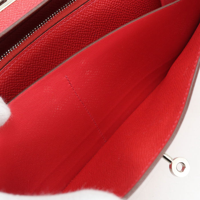Hermès Kelly Wallet, Epson Long Wallet - Red