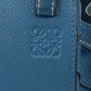 LOEWE ハンモック ドローストリングバッグ ミニ カーフスキン ハンドバッグ ショルダーバッグ - ブルー