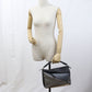 LOEWE Medium Puzzle Bag Calfskin Handbag/Shoulder Bag - Black and Grey