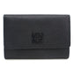 LOEWE Anagram Calfskin Bi-fold Compact Wallet - Navy