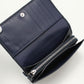 LOEWE Anagram Calfskin Bi-fold Compact Wallet - Navy