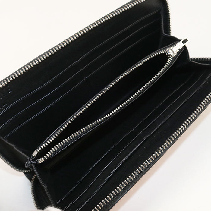 LOEWE Puzzle Zip-Around Calfskin Long Wallet - Pink