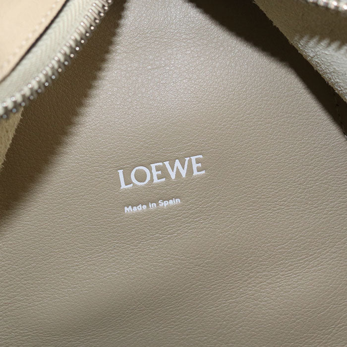 LOEWE アントン スリング カーフレザー ボディバッグ - ベージュ