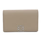 LOEWE Anagram Calfskin Card Case - Beige