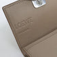 LOEWE Anagram Calfskin Card Case - Beige