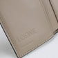 LOEWE Anagram Calfskin Tri-fold Compact Wallet - Beige
