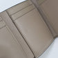 LOEWE Anagram Calfskin Tri-fold Compact Wallet - Beige