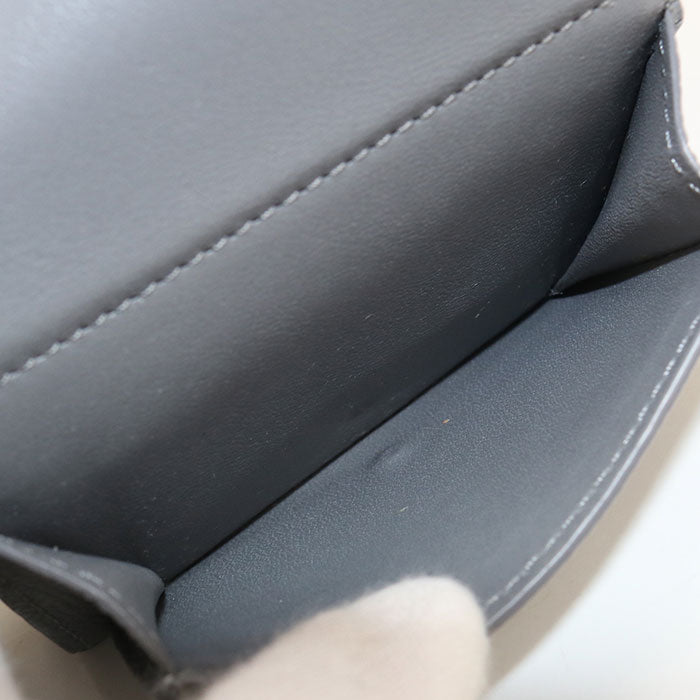 LOEWE Anagram Calfskin Tri-fold Compact Wallet - Grey