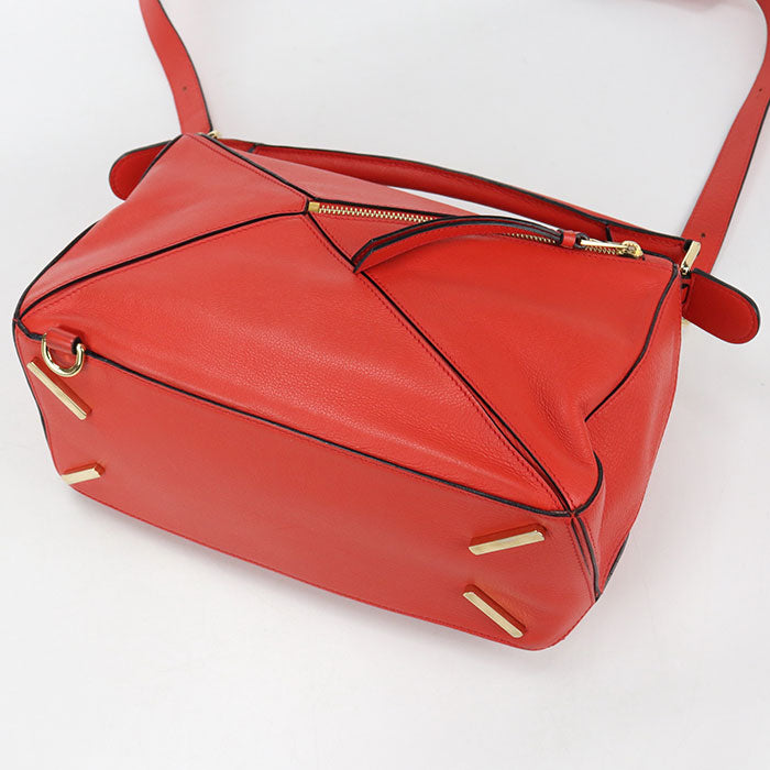 LOEWE パズルバック　２wayバック-レッド