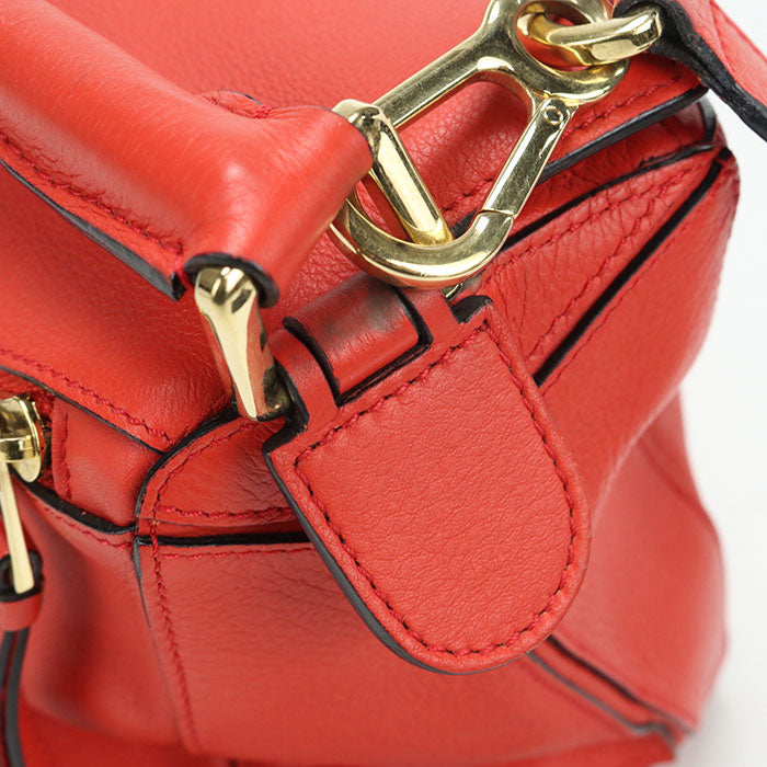 LOEWE パズルバック　２wayバック-レッド