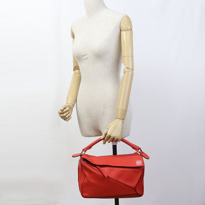 LOEWE パズルバック　２wayバック-レッド