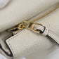 LOEWE Mini Puzzle Bag Calfskin Handbag/Shoulder Bag - White