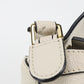 LOEWE Mini Puzzle Bag Calfskin Handbag/Shoulder Bag - White