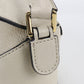 LOEWE Mini Puzzle Bag Calfskin Handbag/Shoulder Bag - White